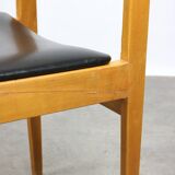 Vintage Chairs in style of Gio Ponti, 1970, set of 4