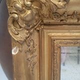 Old Louis XV-style mirror 19th century 40x59cm