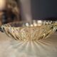 Large glass dish signed Pierre d'Avesn.