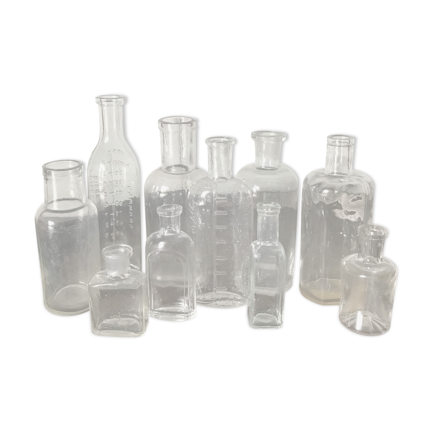 Batch of old bottles