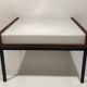 Table basse éclairante / lumineuse louis baillon vintage