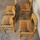 4 vintage chairs Dordogne model by Robert Sentou