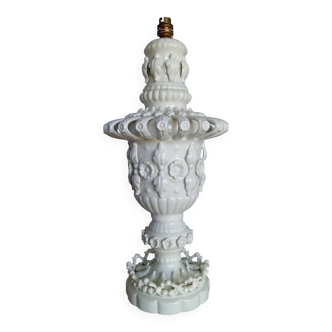 Ceramic lamp base from Manises