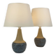 Pair of Einar Johansen ceramic table lamps, Soholm, Denmark, 1960s