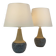 Pair of Einar Johansen ceramic table lamps, Soholm, Denmark, 1960s
