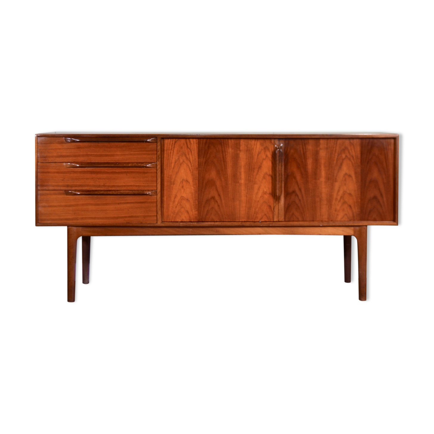 Midcentury McIntosh Teak Sideboard / Long John. Rare Vintage Modern / Danish Style.