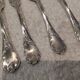 2 spoons 2 forks silver plated dessert Christofle Marly