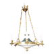 Empire/Napoleon 1st style chandelier, real opaline bronze Lucien Gau Paris 60'