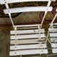 Suite de 6 chaises de jardin pliantes en lattes