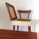 Chaise coffre travailleuse vintage années 50