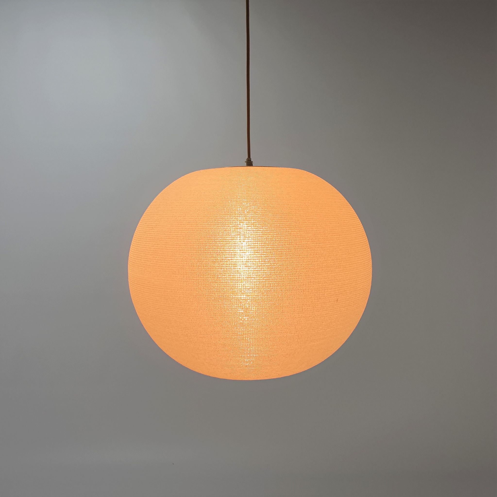 Mid century plastic lampion bollamp, 1960s