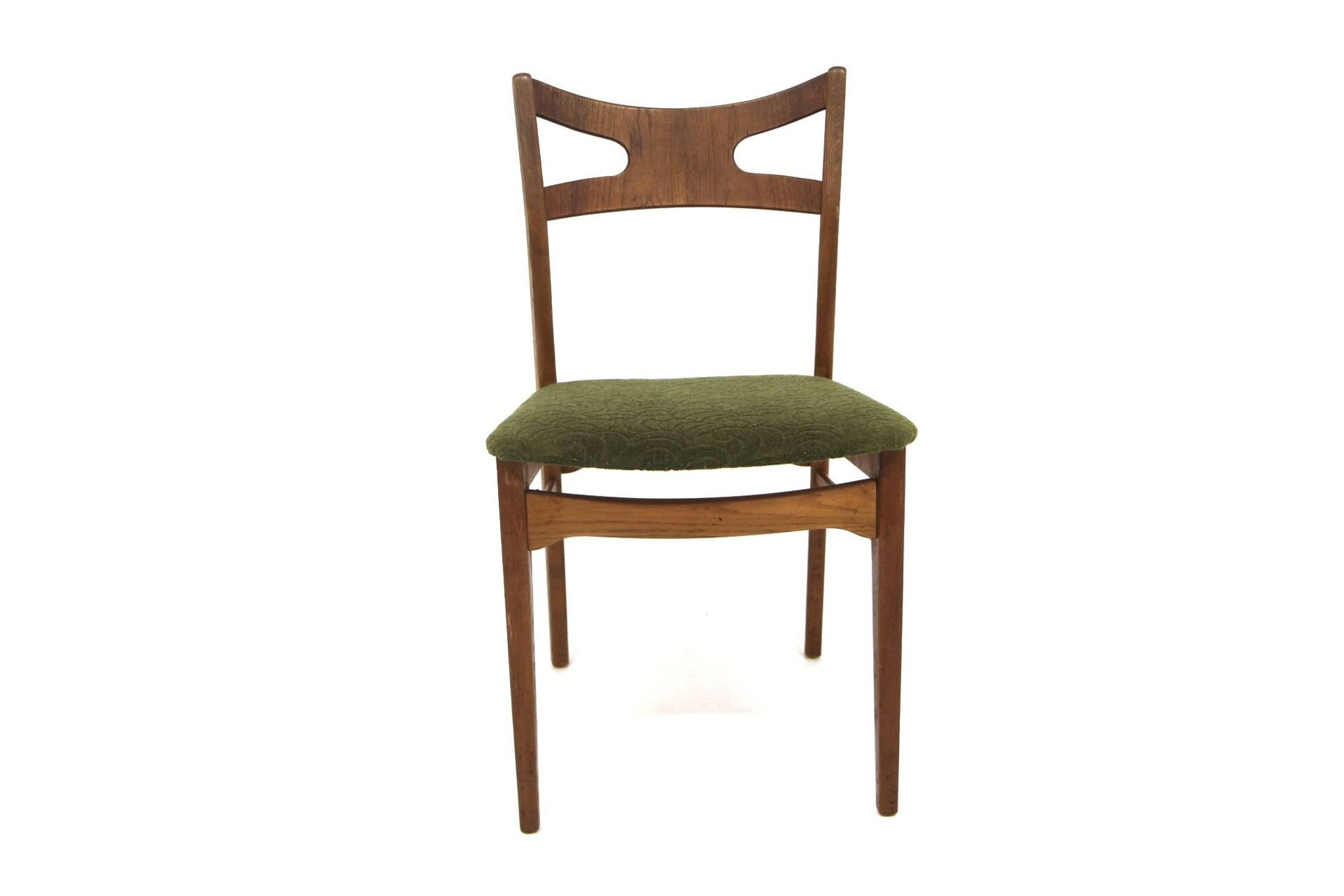 4 chaises scandinaves en chêne, Suède, 1960