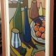 Oil painting on canvas still life by Franco Prayer (1924) 90 x 50 cm