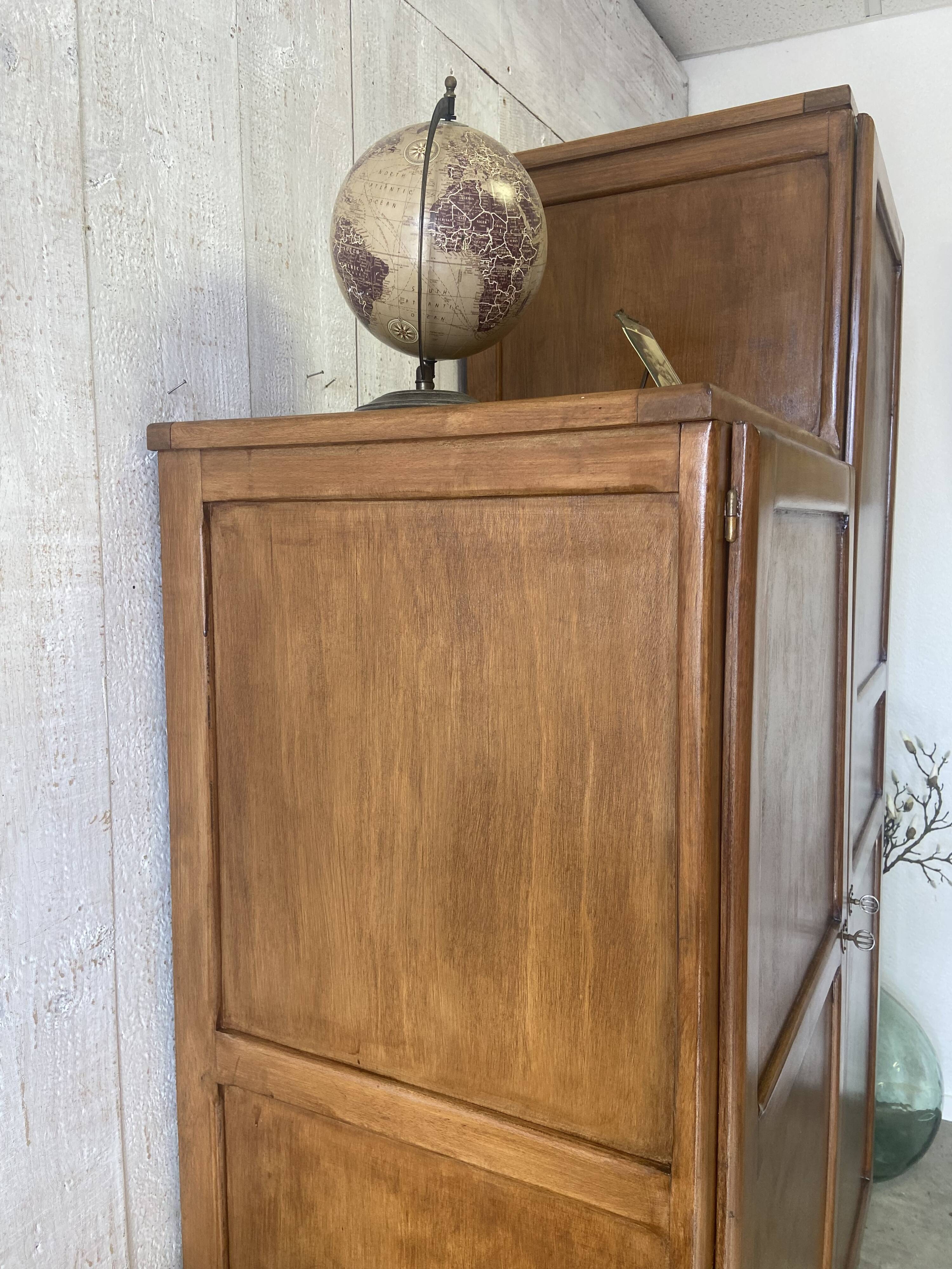 Vintage asymmetrical wardrobe