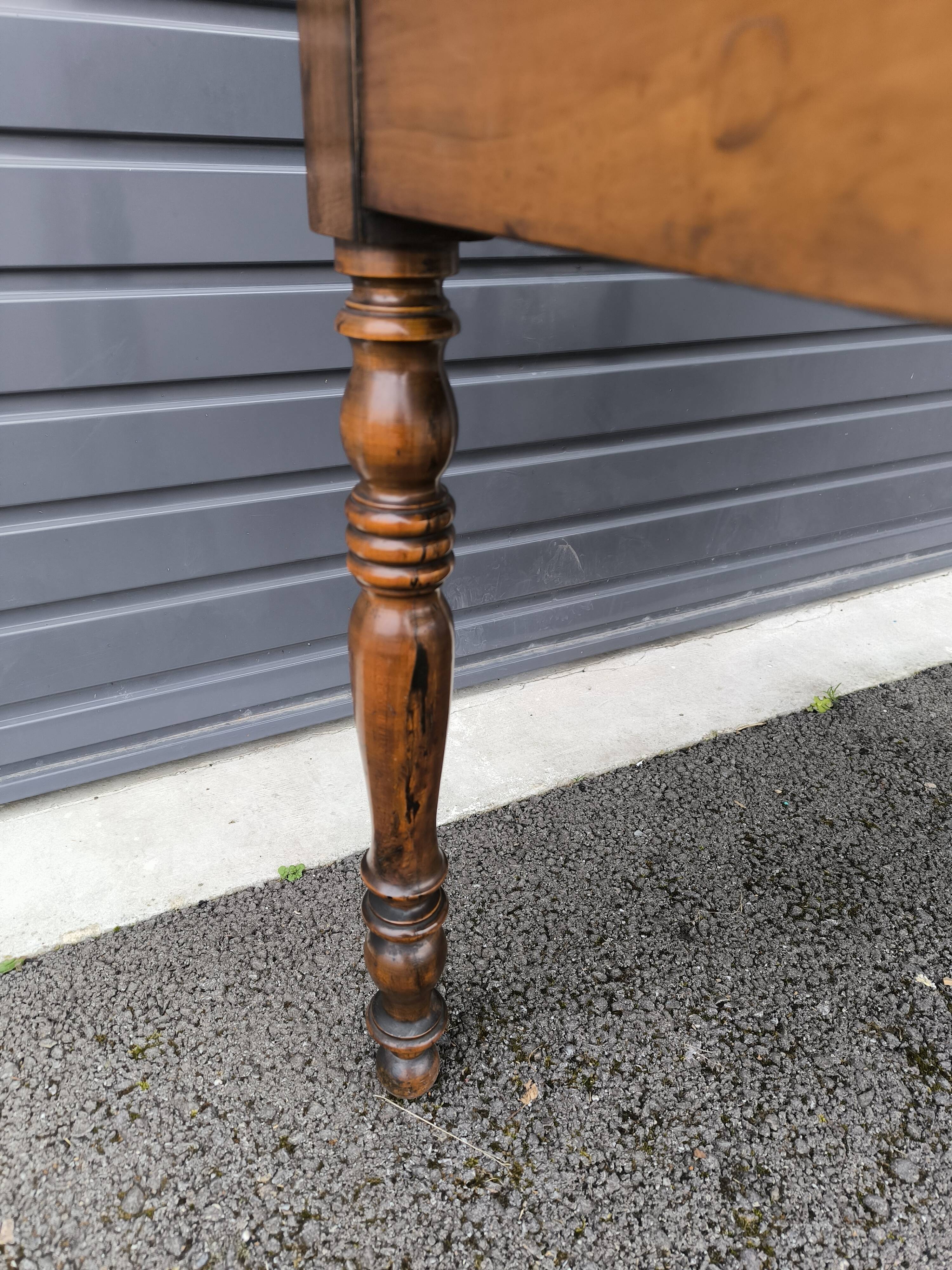 Louis Philippe style stepped flat desk