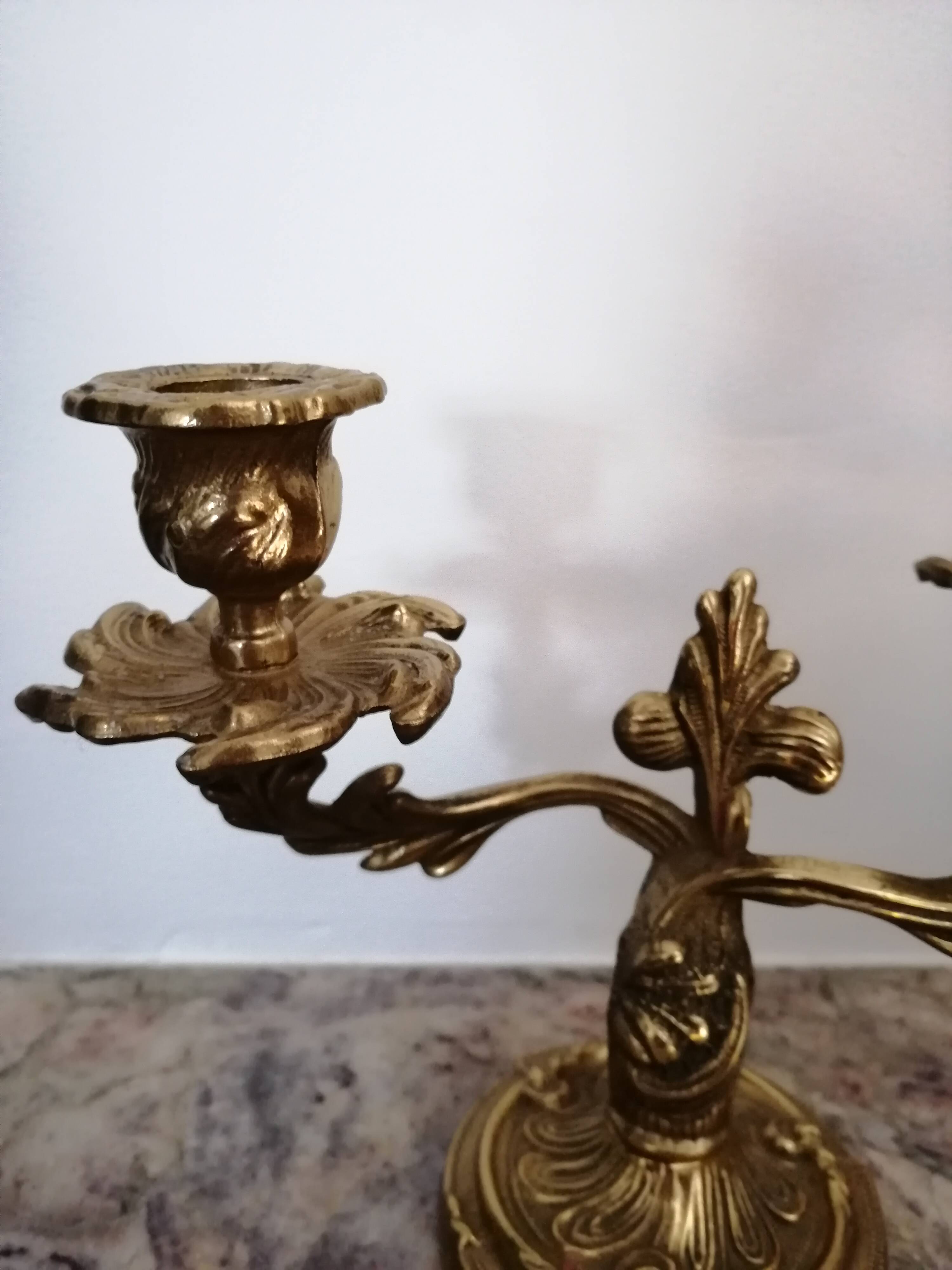 Duo of candelabra