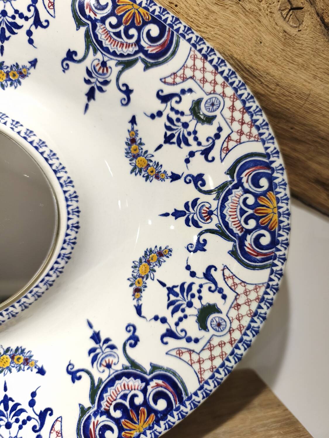 Gien mirror-coated dish