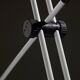 Veneta Lumi White Desk Lamp with Black Parts, 1980s