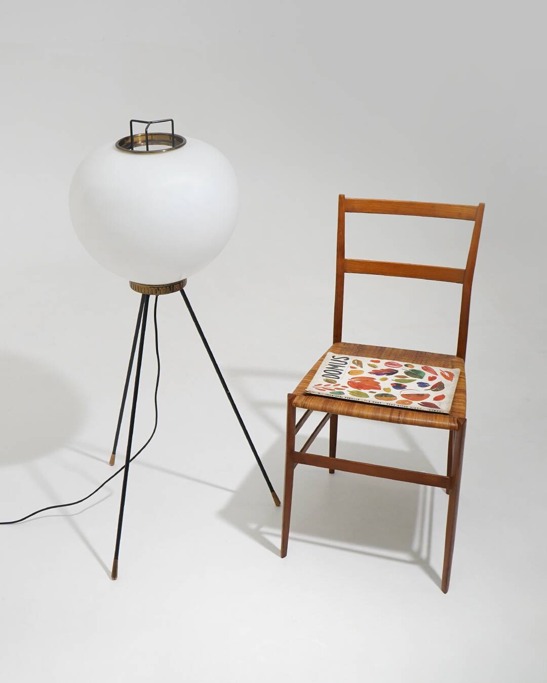 Lampadaire tripode, Stilnovo, années 1950