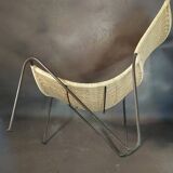 Wicker lounge chair