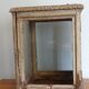 Vitrine XVIIIeme siecle a trois vantaux mobiles
