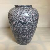 Large speckled ceramic vase from the 1980s.