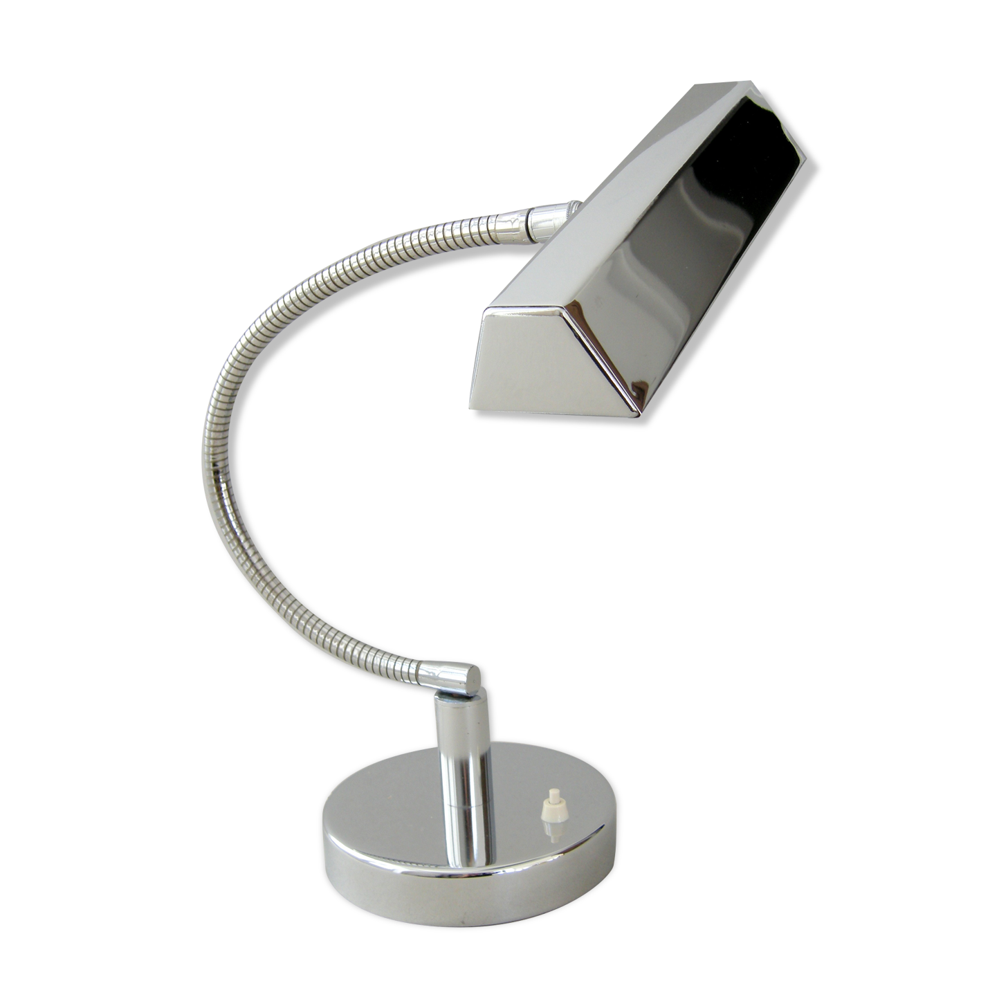 Lampe vintage orientable chrome 1950