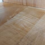 Double frame cabinet with solid oak curtains 50s