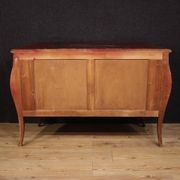 Commode chinoise laquée, peinte et dorée