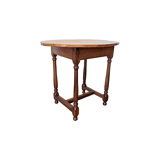 French Louis XIV Walnut Table With Drawer, early 1700s