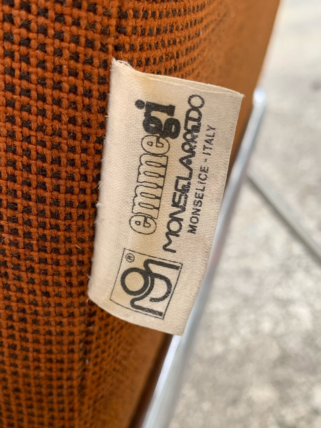 1970 space age chair