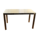 Table from the 70's formica in white and stainless steel