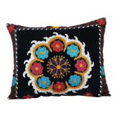Housse de coussin brodée vintage 66x51 cm