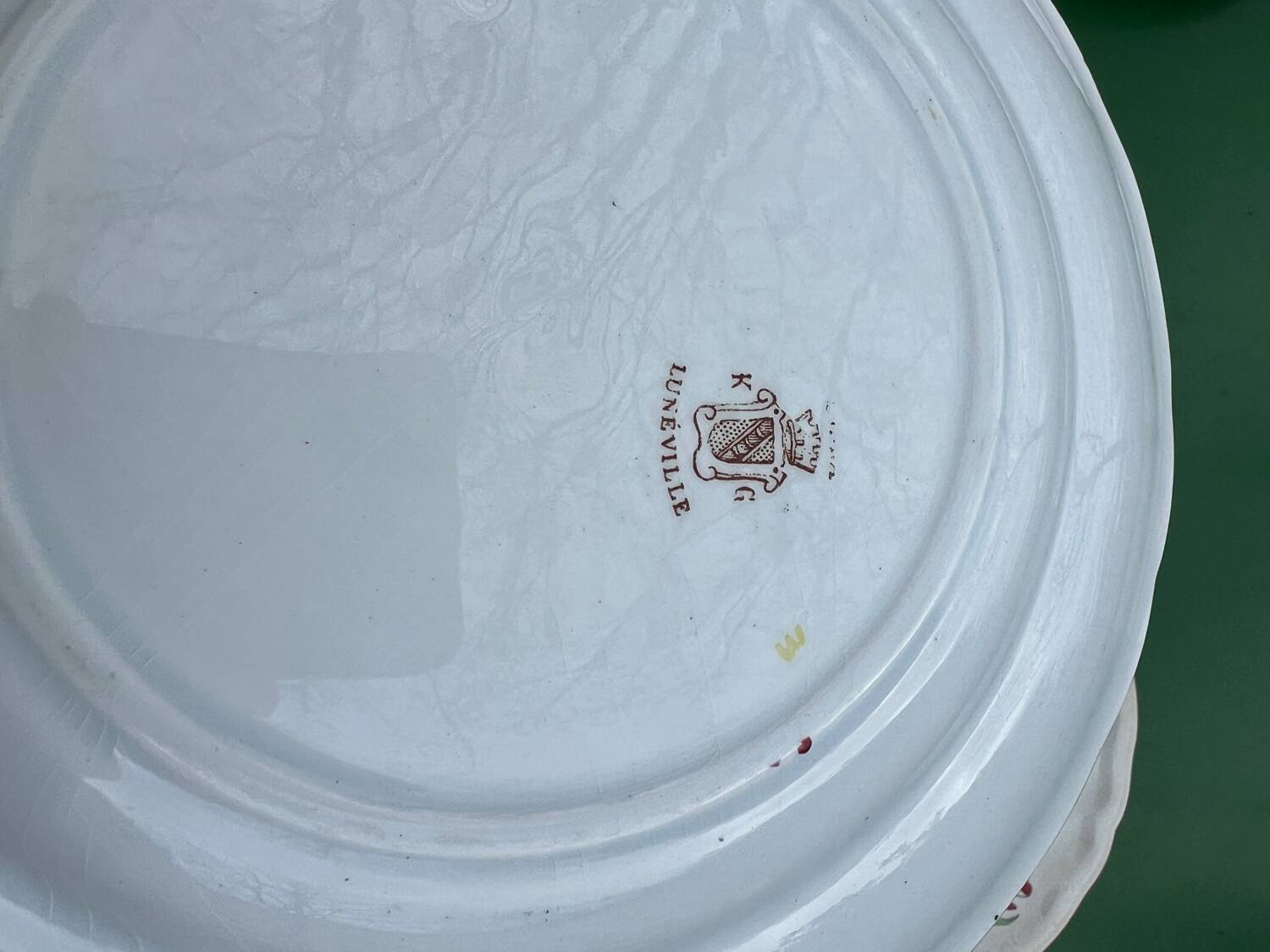 Lunville - 6 assiettes à dessert