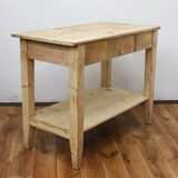 Table cleaned old rural