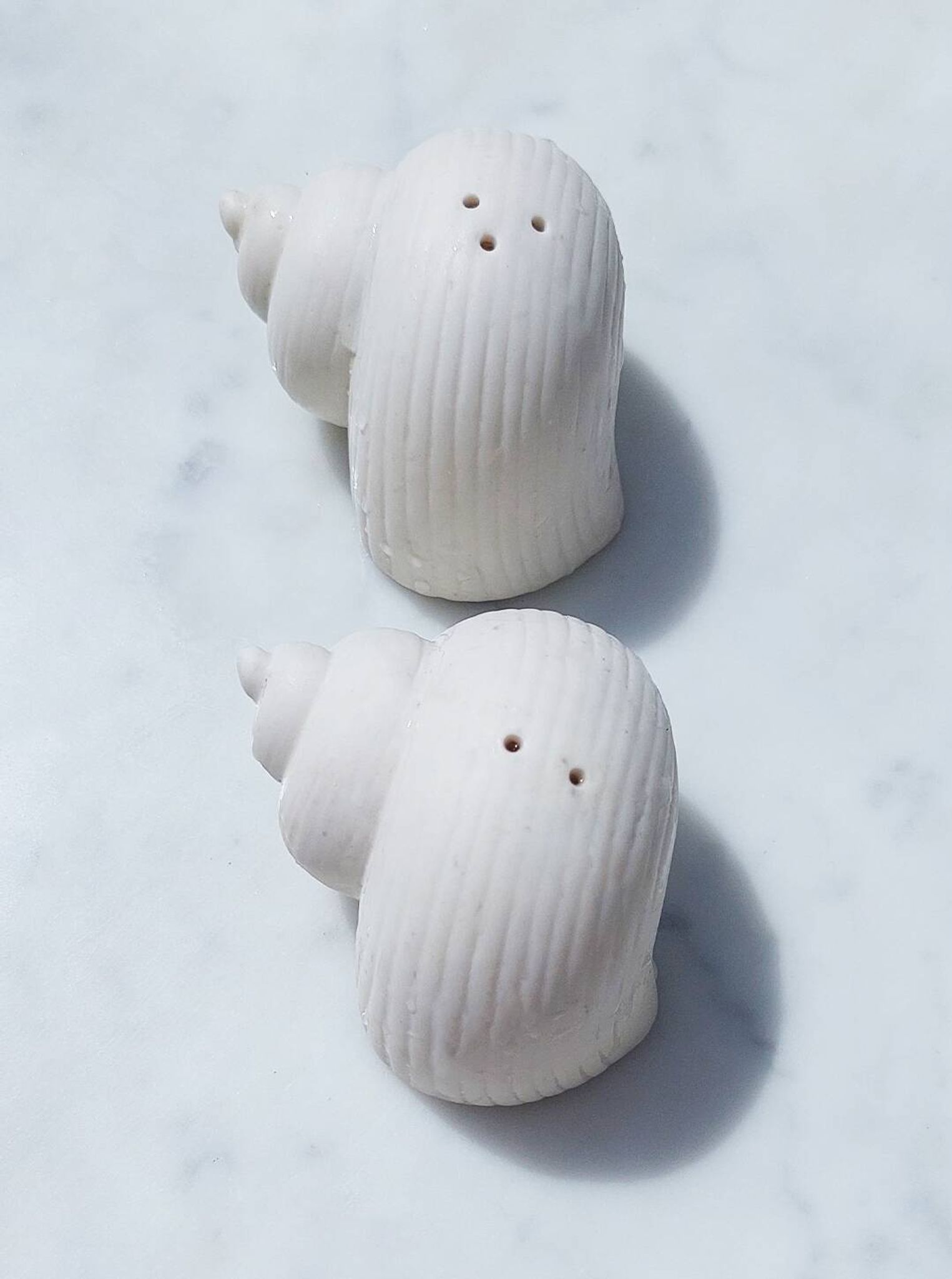 Set Sel & Poivre en Céramique Sculptée
