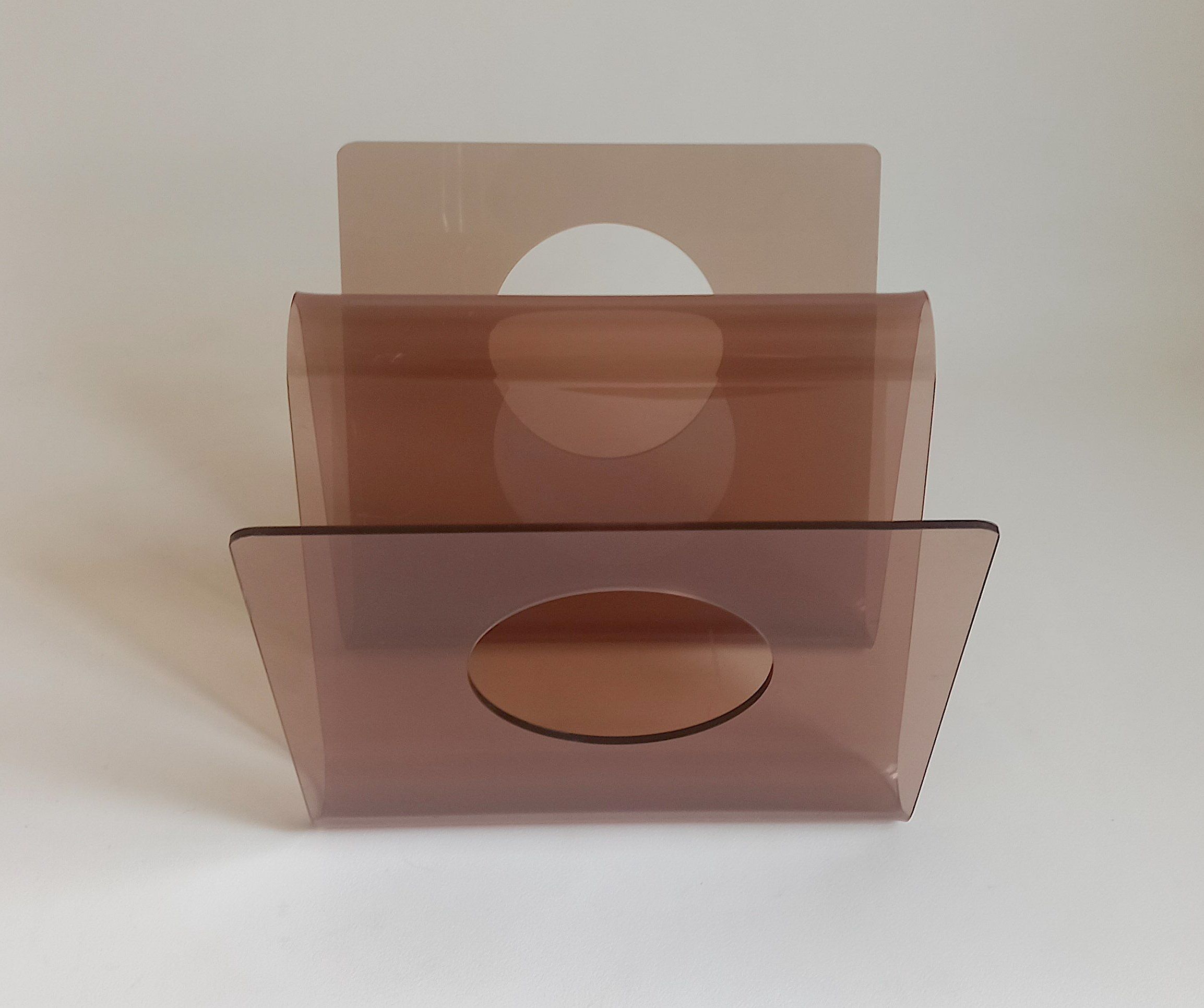 Michel Dumas magazine rack for Roche Bobois 70s