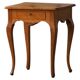 Table d'appoint danoise de style rococo en bouleau avec tiroir, début du 20e siècle