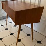 Console vintage pieds compas