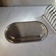 Taost door in silver metal