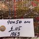 Small Vintage Turkish Rug 90x50 cm, Short Runner, Tribal, Shabby Chic