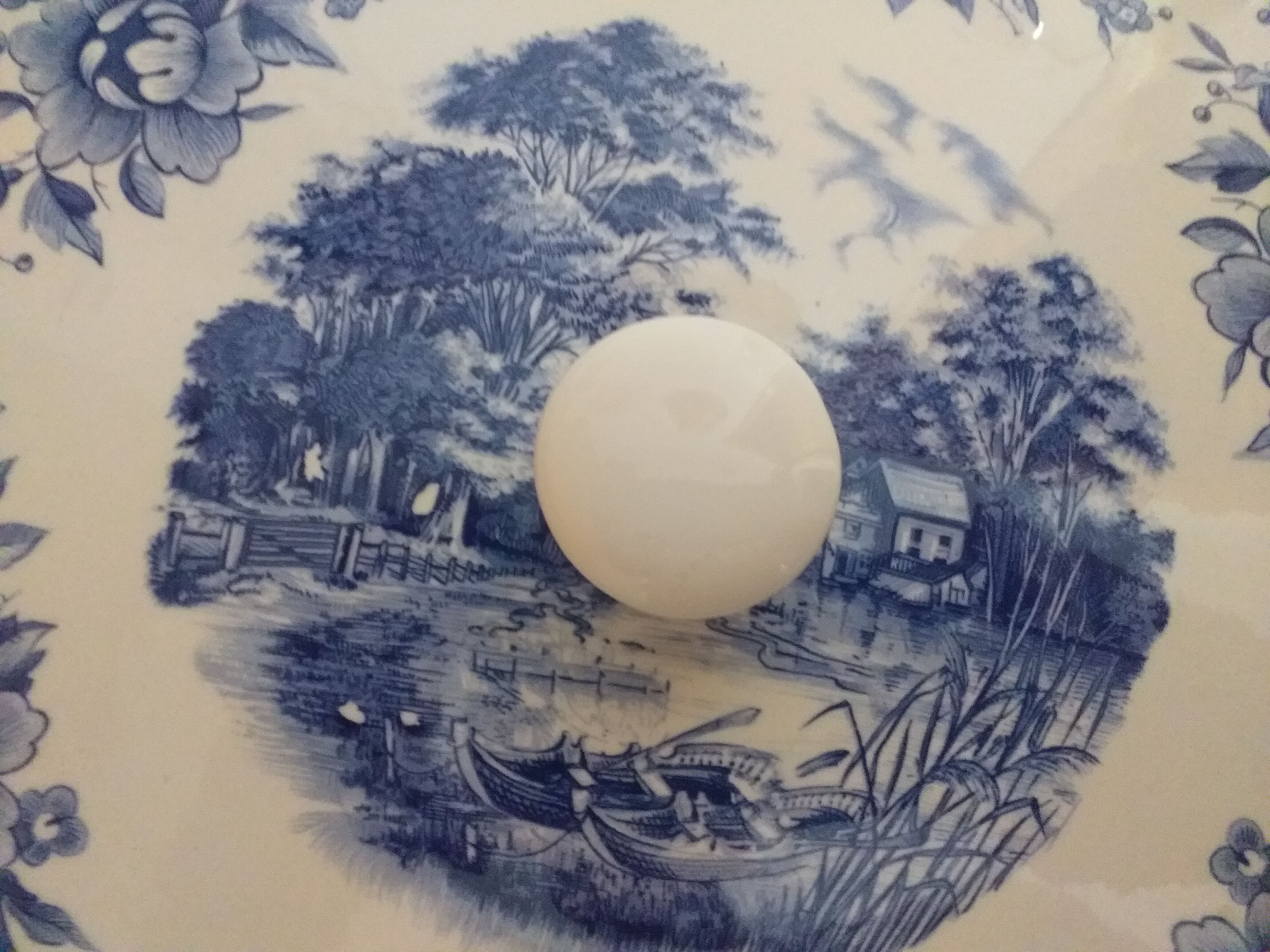 Sarreguemines cheese platter