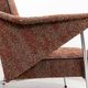 Metal vintage Armchairs “Bat” Poland, 1960’s, Set Of 2
