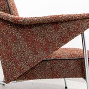Metal vintage Armchairs “Bat” Poland, 1960’s, Set Of 2