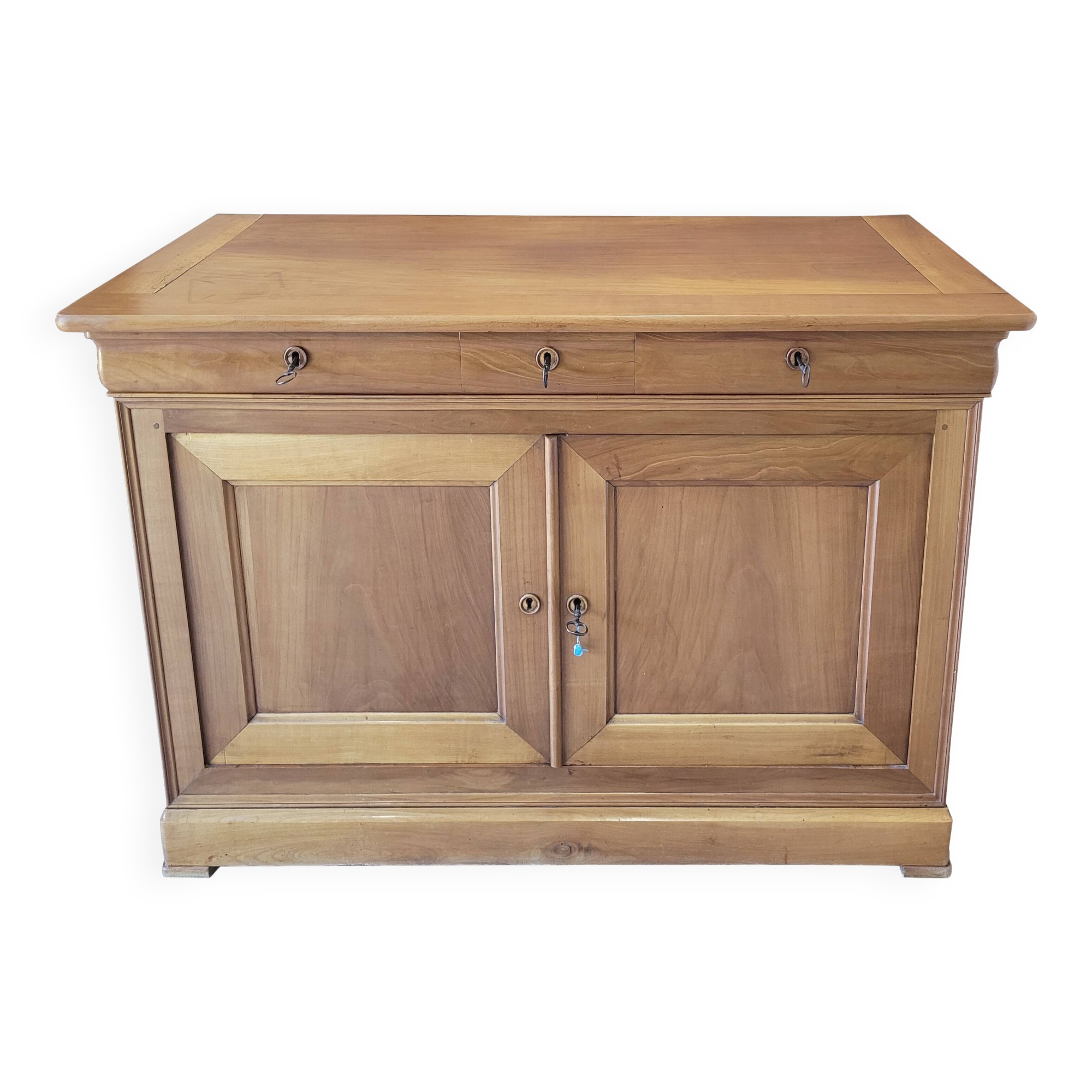 Antique Louis-Philippe Style Cherry Wood Buffet