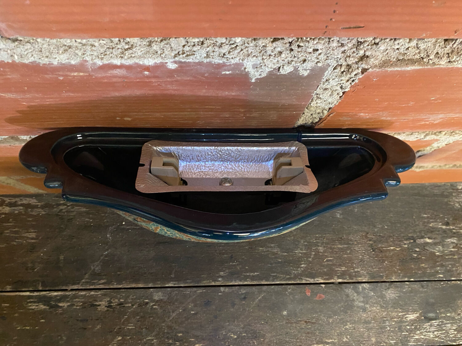 Old wall light olivier corro multicoloured ceramic vintage