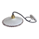 White opaline ceiling pendant light