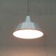 Modern Danish enamel pendant lamp from the mid-century by Louis Poulsen, 1960s.