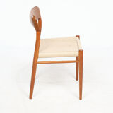 Set of four chairs, Niels Otto Moller, model 75
