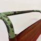 Rare Bauhaus Mart Stam tubular chair by Thonet / original green colour